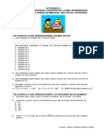 ACTIVIDAD 01 Multiplos y Divisores