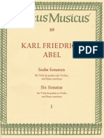 6 Easy Sonatas, WK 141-146 (Abel, Carl Friedrich)