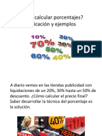 Cómo Calcular Porcentajes