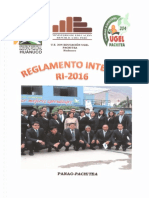 Reglamento Interno - RI 2016