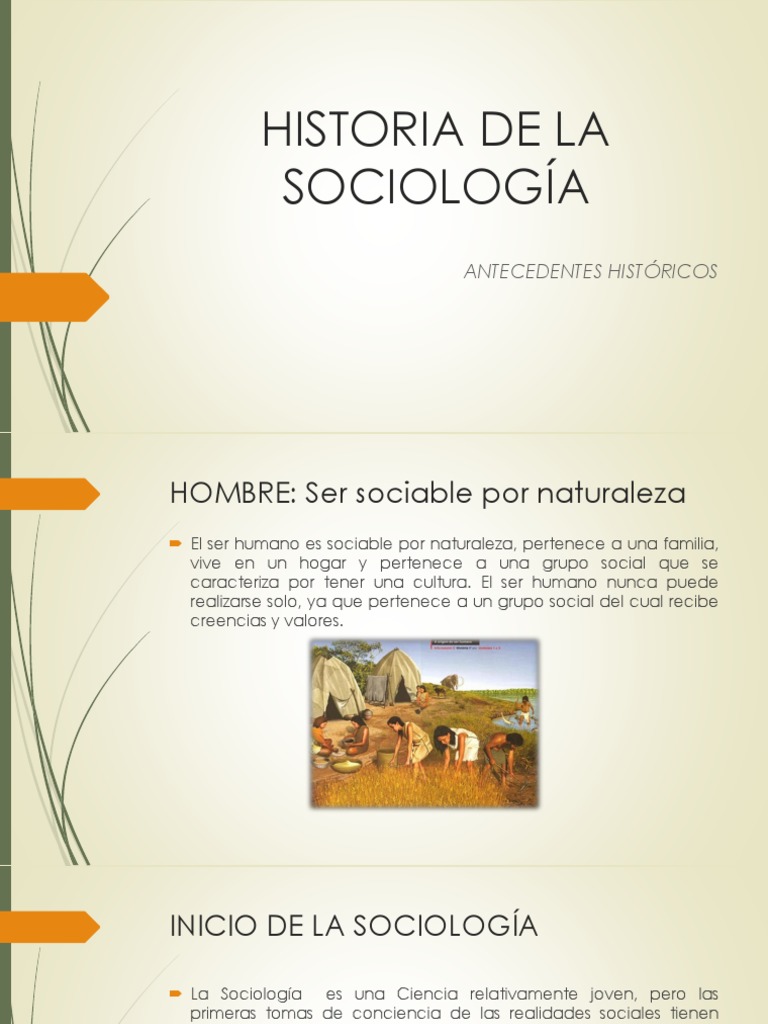 HISTORIA DE LA SOCIOLOGÍA.pptx Sociología Sociedad
