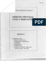 Programa Procedimientos Mercantiles y Ejecutivo Mercantil