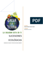 Suceciones Ecológicas