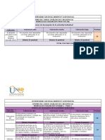 Rúbrica Integrada de Evaluación