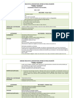 Calendario vivencial de la Unidad Educativa Comunitaria Intercultural Bilingüe Tinku Yachay 2016-2017