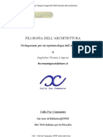 Filosofia Dell'Architettura