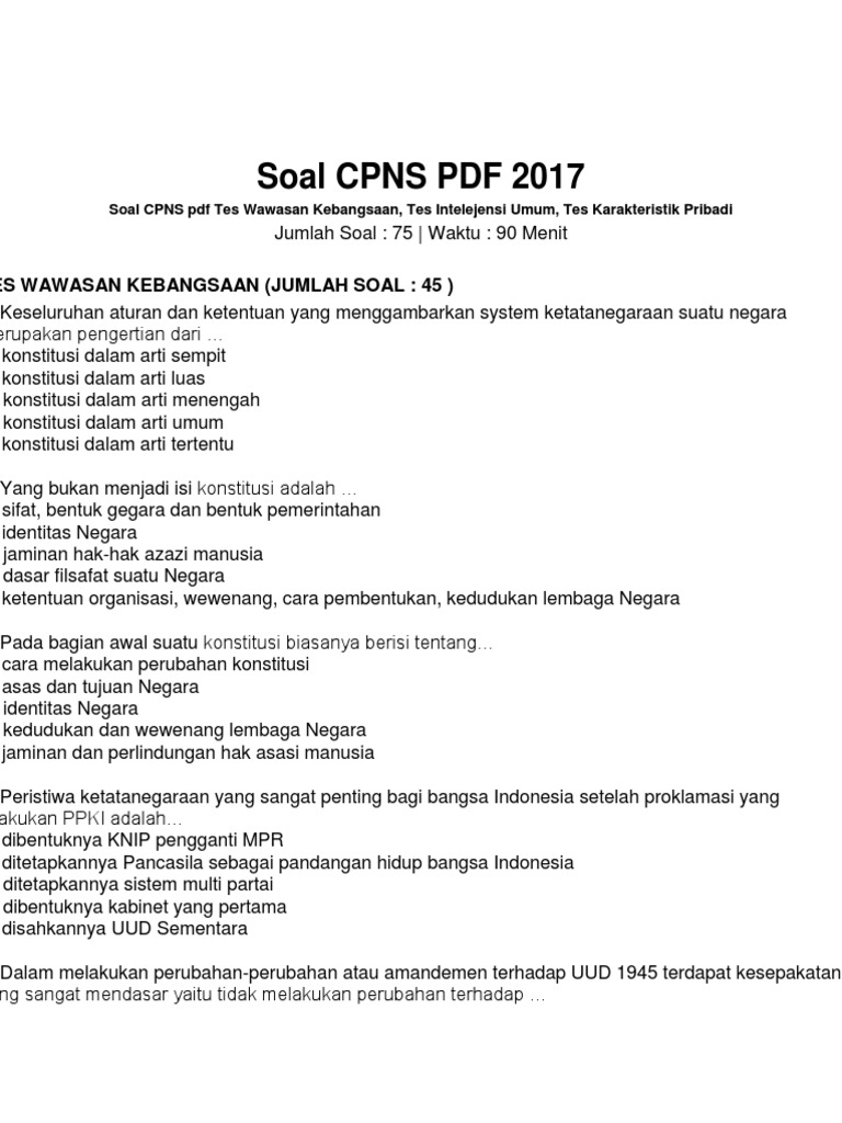 Soal