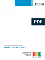 08Pr067C Electrical Safety: Safety Management System Procedure