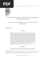 Dieta de Carnívoros (Mammalia, Carnivora) 