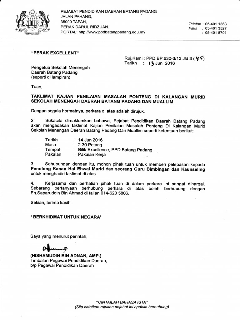 Ppd Batang Padang Perak