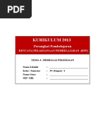 Download 4 RPP Kelas 4 Tema 4 - Berbagai Pekerjaandoc by Ikhsan Morgan SN353363471 doc pdf