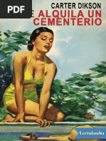 Se Alquila Un Cementerio - Carter Dickson