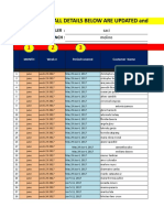 June 2017 Customer List for Dealer in Molino, Cavite Philippines