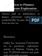 4 Interest to Finance Petroleum Exlporation-requisites for Deductivility of Bad Debts
