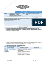 Plan de Clase Exploración de La Naturaleza y La Sociedad