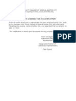 Pull Out Form | PDF