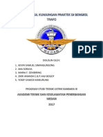 Laporan Hasil Kunjungan Praktek Di Bengkel Trafo