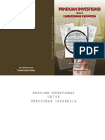Panduan Investigasi Untuk Ombudsman RI PDF
