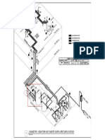 Isometric View For Hot Water Supply/Return System 1: (R-05) TO F04