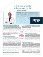 Dr. Fuhrmann Discusses His Nutrition Journey and Career in Medicine
