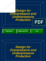 Design for Overpressure and Underpressure Protection Slide Show