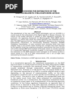 A Procedure for Estimation on the EMF Exposure Levels RINEM 2014