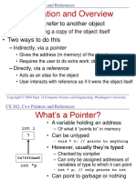 Motivation and Overview: - Often Need To Refer To Another Object - Two Ways To Do This