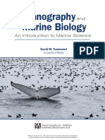 Oceanography Marine Biology: David W. Townsend