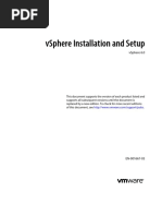 Vsphere Esxi Vcenter Server 60 Installation Setup Guide