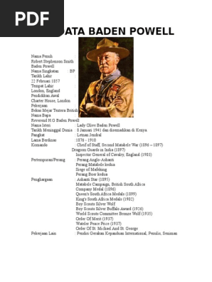 Biodata Baden Powell