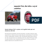 Historia e Kompanisë Fiat