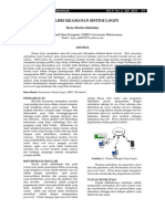 Analisis Keamanan Sistem Login PDF