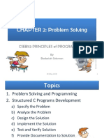 CHAPTER 2: Problem Solving: Cseb113 Principles of Programming