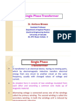 Single Phase Transformer PDF