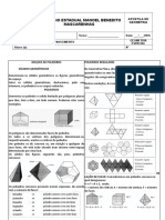 Geometria Espacial: Poliedros e Sólidos de Revolução