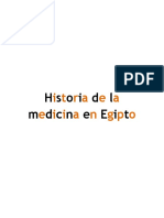 Historia de La Medicina en Egipto