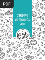 Catálogo Holy Nuts 2017 - Maio 2017