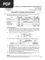 Financial Accounting and Reporting-II