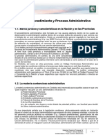 procedimientos y proceso administrativo