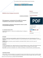 Psicopayasos - Propuesta de Modelo de Payaso Terapéutico para Grupo de Psicoterapia