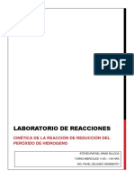 Laboratorio de Reacciones Nº1