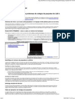 Notebooks HP - Solución de Problemas de Códigos de Parpadeo de LED