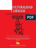 Interculturalidad y Ciencias Experiencias Desde América Latina