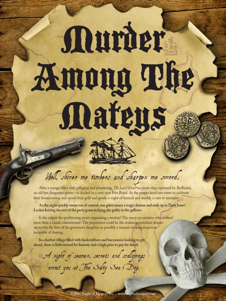 Night of Mystery Intro PDF PDF Piracy Envelope