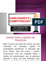 HABILIDADES E COMPTÊNCIAS 