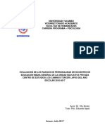 Versión Corregida Tg Vito Amato 1 2 3 Capitulos Evaluaciön de Los Rasgos de Personalidad de Los Docentes