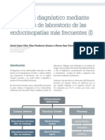 CV - 40 - Apoyo Al Diagnóstico Mediante Pruebas de Laboratorio de Las Endocrinopatías Más Frecuentes (I)