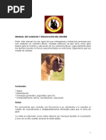 Cuidado y Educación Del Boxer