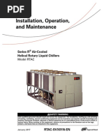 Trane RTHD Water-Cooled Chiller Specs | PDF | Temperature | Engineering ...