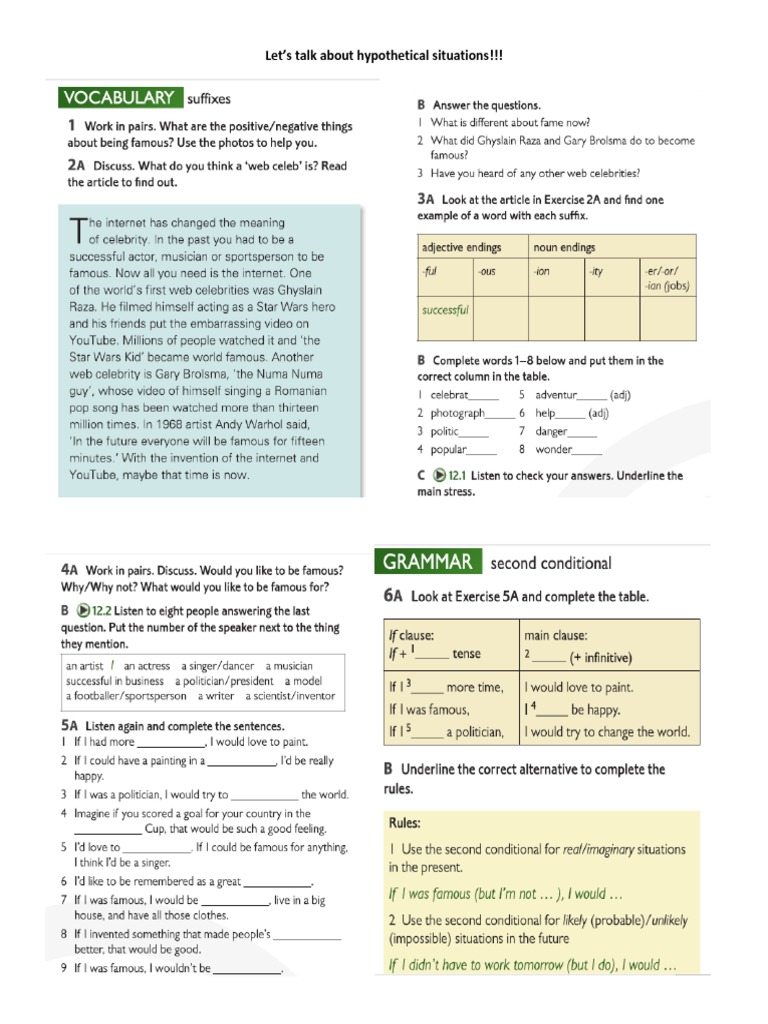 Let's Talk About Hypothetical Situations!!! | PDF | General Fiction